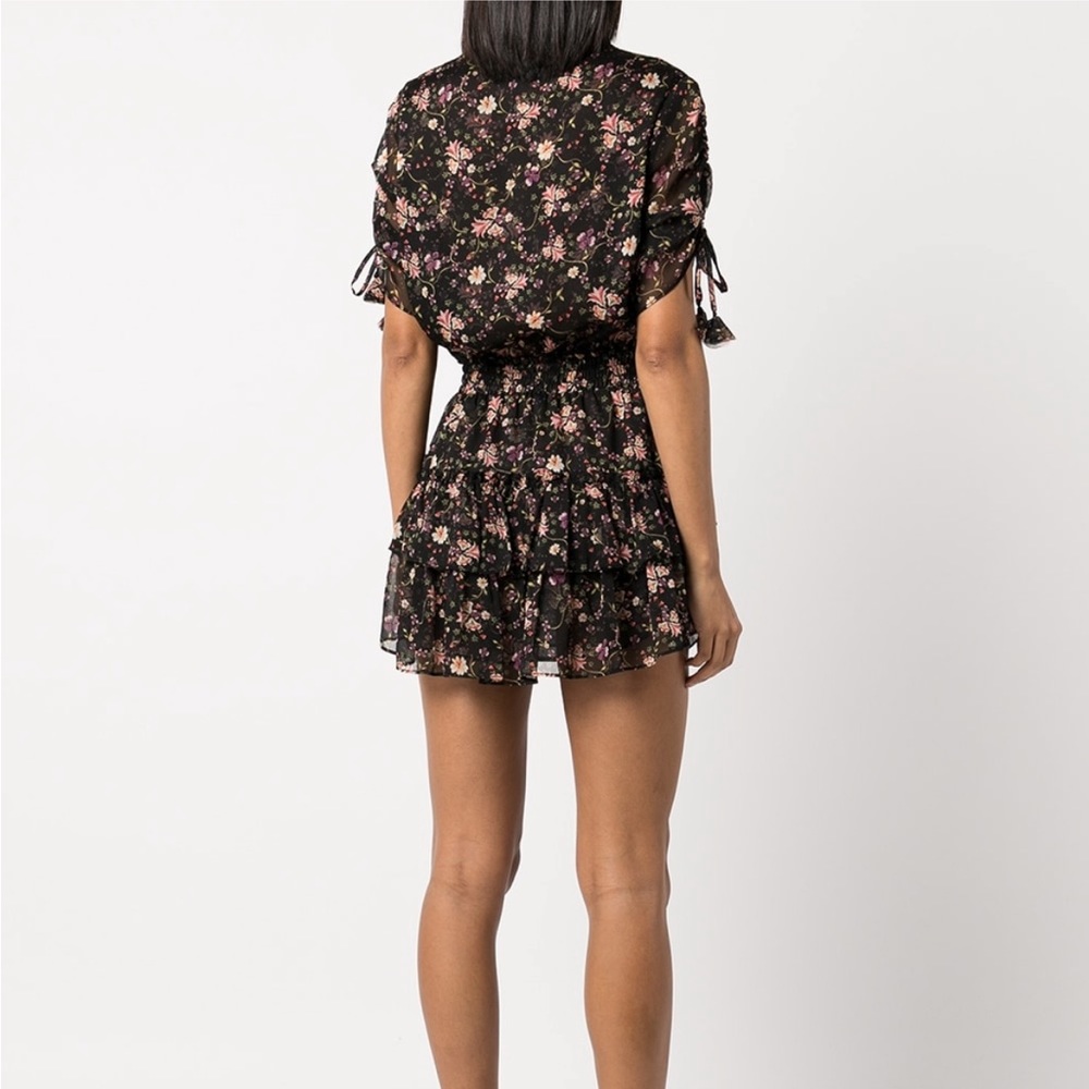 NWT Misa Los Angeles Becca floral print mini dress - Picture 3 of 10